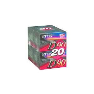 TDK 90 Minute Audio Tapes (20 Pack) (D90S20) Electronics