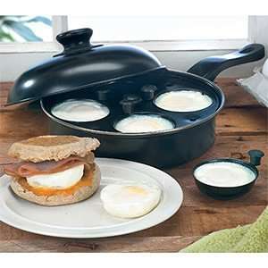  7 Piece Egg Poacher & Saute Pan Set