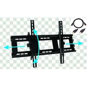   Mount Bracket For 34 50 inches LCD Plasma Adjustable   FREE HDMI Cable