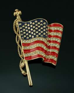 Monet Sept September 11 2001 Patriotic Flag Pin 9/11/01 911  