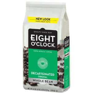 Eight OClock Coffee Decaffeinated Whole Bean Coffee, 36 Ounce  