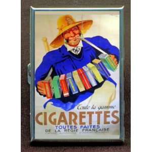  FRENCH CIGARETTE RETRO ACCORDION ID CASE WALLET 