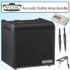  Vox AGA70 70 Watt Acoustic Guitar Amp Bundle Musical Instruments