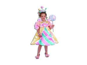    Lollipop Candy Princess Dress Deluxe Child Costume