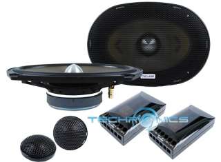   480W MAX 6X9 2 WAY COMPONENT CAR STEREO PANEL SPEAKERS SYSTEM  