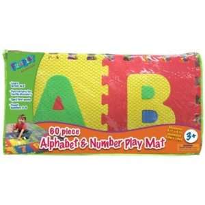    Venture Products Alphabet and Numbers Play Mat Toys & Games