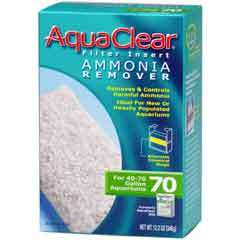 fits aquaclear 70 and 300 removes and controls harmful ammonia ideal