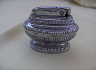 Vintage Omscolite Table Lighter Nice Chrome Finish  