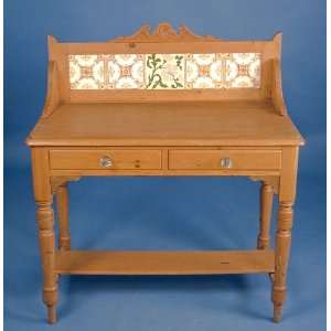  Antique Victorian Pine Wash Stand Furniture & Decor