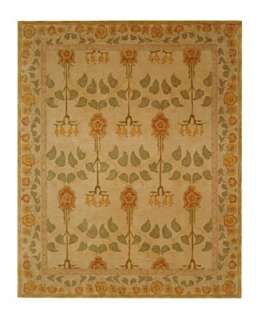Safavieh Rugs, Anatolia AN542A Ivory/Soft Green   Beige Traditional 