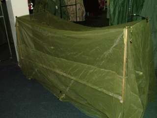 US MILITARY INSECT BAR MOSQUITO NETTING OVER COT NEW  