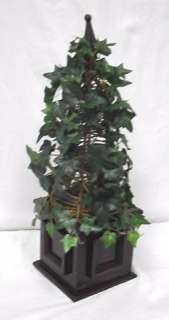 ENGLISH IVY TOPIARY Plant Artificial Tree Wedding Decor  