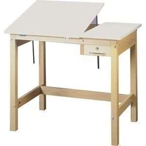  Split Top Table O/A 36x60x37 Arts, Crafts & Sewing