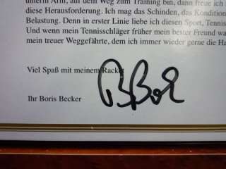 NEW*Puma Boris Becker World Champion Racket 1995 ltd.  
