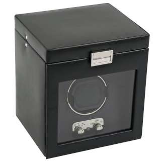 Wolf Design Heritage Single Watch Winder Rotator Box  