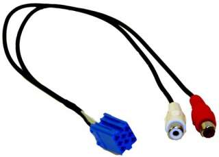 Blaupunkt AUX 1 RCA Auxiliary Input Cable  