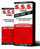 SSS Tonic Liquid   20 Oz iron and b complex vitamin  