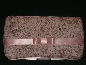 Pink and Brown Boutique Baby Wipe Case Diaper Box  