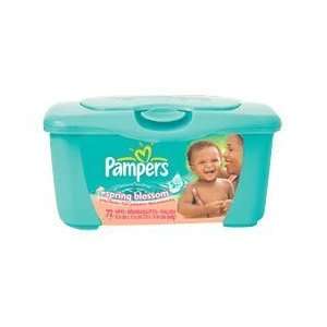  Pampers Baby Wipes with Spring Bloosm Tub   72 Wipes 