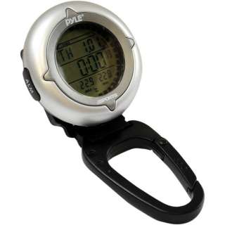 Handheld Carabiner Compass With Backlight, Stop Watch, And Clock