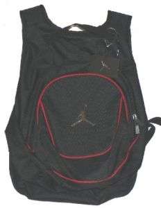 Nike Jordan backpack Book laptop bag black back pack  