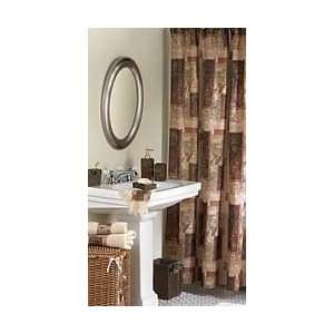  Bacova Spice Palm Fabric Shower Curtain