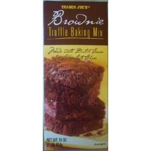 Trader Joes Brownie Truffle Baking Mix  Grocery & Gourmet 