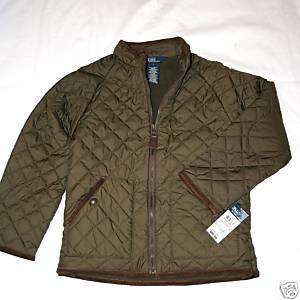 NWT Polo Ralph Lauren Boys Quilted Barn Jacket Sz MD  