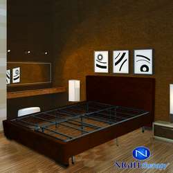 Night Therapy Smart Base Steel Bed Frame Foundation   Queen  