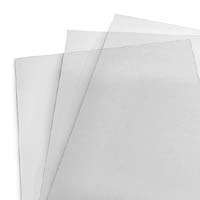 200 Clear Plastic Binding Covers Plain Report 8 1/2 x 11 Square 