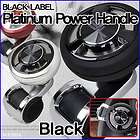 Black Label Platinum Power Handle Car Steering Wheel Knob Suicide 