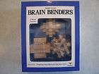 SET OF 3 SOLID WOOD PUZZLES, CARDINAL BRAIN BENDERS * REDUCED *