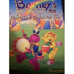   & Activity Book ~ Barneys Great Adventure the Movie Toys & Games