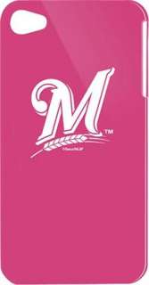 MILWAUKEE BREWERS PINK IPHONE 4 & 4S FACEPLATE COVER CASE  