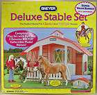 New Breyer Stablemates Country Stable Set Barn & Horses 132 Scale 