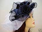 Preakness Derby Ladies Dress Hats Designer WHite Hat items in HATS BY 