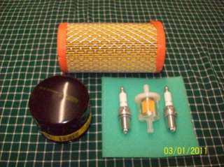 BRIGGS AND STRATTON INTEC TWIN TUNE UP KIT/OIL FILTER  
