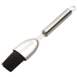 MIU France Silicone Basting Brush with Stainless Steel Handle  