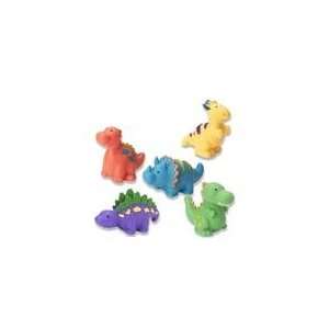  Bath Squirters   Dinos In Bag Toys & Games