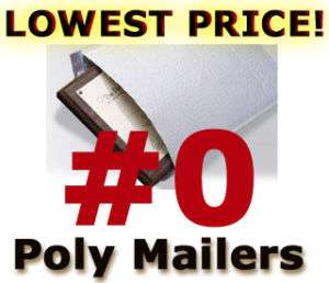 500   6 X 10 POLY BUBBLE MAILERS SHIPPING ENVELOPES #0  