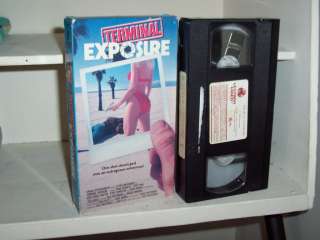 Terminal Exposure (1982) vhs Vintage Vestron Video 028485152489  