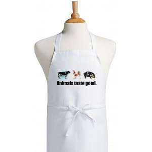  Animals Taste Good Funny BBQ Aprons For Grilling Kitchen 