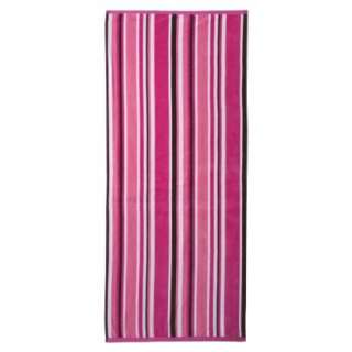 Evergreen Stripe Beach Towel   Pink XL.Opens in a new window