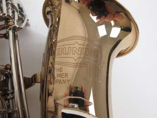 Selmer Bundy II Alto Saxophone With Case  