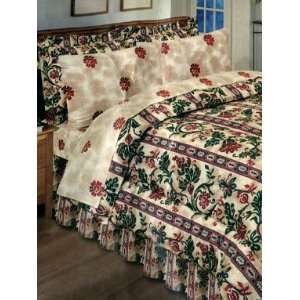  Complete Twin Bed Ensemble with Morrocan Scroll Pattern 