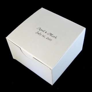  Medium Cake Favor Boxes 4x4x4 Large Cupcake/Favor Boxes 