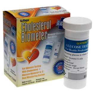 Cholesterol Biometer Glucose Test Strip   50 Count product details 