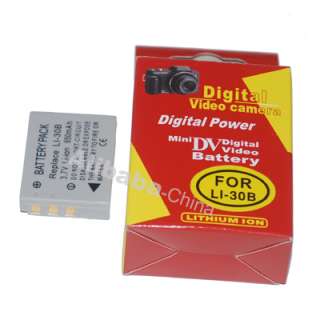   li 30b li ion battery for olympus camera 2 100 % fit size and 100