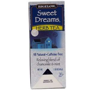 Bigelow Tea, Sweet Dreams Herb Tea 28 / Box  Grocery 