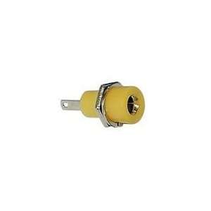    Velleman CM4Y 4mm YELLOW SOLDER BINDING POST